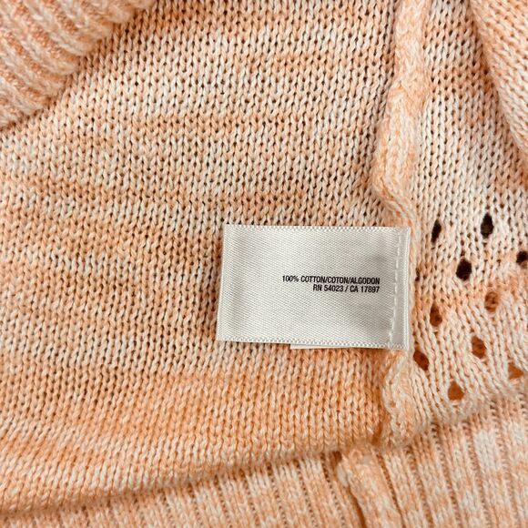 Old Navy Womens Oversized Open Knit Sweater L Nordic Scandi Langenlook Grandma - Picture 7 of 8